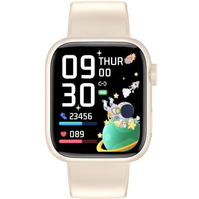 Smartwatch Forever IGo Watch 3 JW-500/ Notificaciones/ Frecuencia Cardíaca/ Marfil Smartwatch Forever IGo Watch 3 JW-500/ Notificaciones/ Frecuencia Cardíaca/ Marfil
