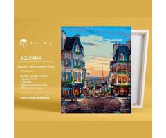 ALEX BOG SET DE PINTURA POR NÚMEROS QUARTIER MONTMARTRE PARIS C/SURTIDOS ALEX BOG SET DE PINTURA POR NÚMEROS QUARTIER MONTMARTRE PARIS C/SURTIDOS