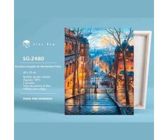 ALEX BOG SET DE PINTURA POR NÚMEROS STAIRS DOWN OF MONTMARTRE PARIS C/SURTIDOS ALEX BOG SET DE PINTURA POR NÚMEROS STAIRS DOWN OF MONTMARTRE PARIS C/SURTIDOS