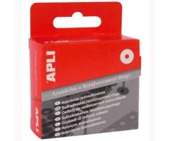 APLI ARANDELAS DE REFUERZO 13MM AUTOADHESIVAS CAJA 200 UD TRANSLÚCIDAS APLI ARANDELAS DE REFUERZO 13MM AUTOADHESIVAS CAJA 200 UD TRANSLÚCIDAS