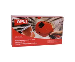 APLI ETIQUETADORA PRECIOS 2 LÍNEAS PARA ETIQUETAS 26X16MM APLI ETIQUETADORA PRECIOS 2 LÍNEAS PARA ETIQUETAS 26X16MM