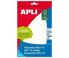 APLI ETIQUETAS ADHESIVAS CIRCULARES Ø13MM ESCRITURA MANUAL 77 X 10H BLANCO APLI ETIQUETAS ADHESIVAS CIRCULARES Ø13MM ESCRITURA MANUAL 77 X 10H BLANCO