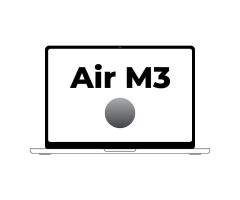 Apple Macbook Air 13,6/ M3 8-Core CPU/ 16Gb/ 256Gb SSD/ 8-Core GPU/ Gris Espacial Apple Macbook Air 13,6/ M3 8-Core CPU/ 16Gb/ 256Gb SSD/ 8-Core GPU/ Gris Espacial