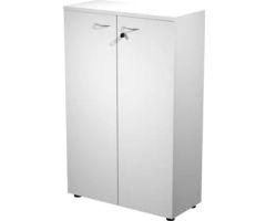 ARTEXPORT ARMARIO MEDIO PRESTO CON PUERTAS 2 ESTANTES 22MM REGULABLES CON TRASERA BLANCO ARTEXPORT ARMARIO MEDIO PRESTO CON PUERTAS 2 ESTANTES 22MM REGULABLES CON TRASERA BLANCO