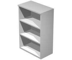 ARTEXPORT ESTANTERÍA MEDIA PRESTO ABIERTA 2 ESTANTES 22MM REGULABLES CON TRASERA GRIS ARTEXPORT ESTANTERÍA MEDIA PRESTO ABIERTA 2 ESTANTES 22MM REGULABLES CON TRASERA GRIS