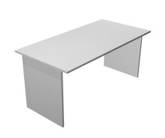 ARTEXPORT MESA ESCRITORIO PRESTO 160 CON PATAS PANEL LATERALES TABLERO DE 22MM GRIS ARTEXPORT MESA ESCRITORIO PRESTO 160 CON PATAS PANEL LATERALES TABLERO DE 22MM GRIS
