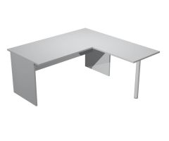 ARTEXPORT MESA ESCRITORIO PRESTO PATAS PANEL LATERAL 160 + ALA LATERAL 79X60 GRIS ARTEXPORT MESA ESCRITORIO PRESTO PATAS PANEL LATERAL 160 + ALA LATERAL 79X60 GRIS