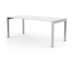 ARTEXPORT MESA ESCRITORIO VENERE 160 CON 4 PATAS DE METAL 40X40MM TABLERO 22MM BLANCO ARTEXPORT MESA ESCRITORIO VENERE 160 CON 4 PATAS DE METAL 40X40MM TABLERO 22MM BLANCO