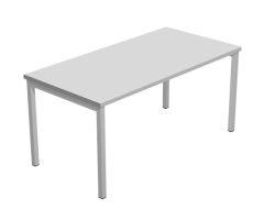 ARTEXPORT MESA ESCRITORIO VENERE 160 CON 4 PATAS DE METAL 40X40MM TABLERO 22MM GRIS ARTEXPORT MESA ESCRITORIO VENERE 160 CON 4 PATAS DE METAL 40X40MM TABLERO 22MM GRIS
