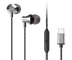 Auriculares Intrauditivos Aiwa ESTM-50USB-C/SL/ con Micrófono/ USB Tipo-C/ Plateados Auriculares Intrauditivos Aiwa ESTM-50USB-C/SL/ con Micrófono/ USB Tipo-C/ Plateados