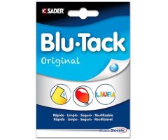 BOSTIK MASILLA ADHESIVA REUTILIZABLE BLU TACK ORIGINAL 57GR AZUL BOSTIK MASILLA ADHESIVA REUTILIZABLE BLU TACK ORIGINAL 57GR AZUL