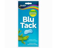 BOSTIK MASILLA ADHESIVA REUTILIZABLE BLU TACK ORIGINAL FORMATO ESCOLAR 90GR AZUL BOSTIK MASILLA ADHESIVA REUTILIZABLE BLU TACK ORIGINAL FORMATO ESCOLAR 90GR AZUL