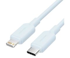 Cable USB 2.0 Tipo-C Lightning Vention LAKSF/ USB Tipo-C Macho - Lightning Macho/ Hasta 27W/ 480Mbps/ 1m/ Azul Cable USB 2.0 Tipo-C Lightning Vention LAKSF/ USB Tipo-C Macho - Lightning Macho/ Hasta 27W/ 480Mbps/ 1m/ Azul