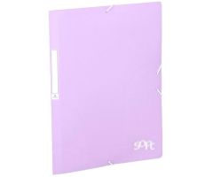 CARCHIVO CARPETA SOLAPAS FOLIO C/GOMAS PP SOFT MALVA PASTEL CARCHIVO CARPETA SOLAPAS FOLIO C/GOMAS PP SOFT MALVA PASTEL