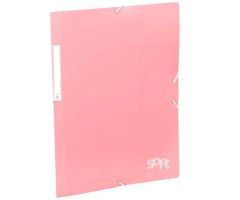 CARCHIVO CARPETA SOLAPAS FOLIO C/GOMAS PP SOFT ROSA PASTEL CARCHIVO CARPETA SOLAPAS FOLIO C/GOMAS PP SOFT ROSA PASTEL
