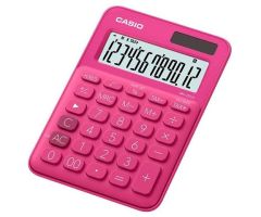 CASIO CALCULADORA DE OFICINA SOBREMESA FUCSIA 12 DÍGITOS MS-20UC CASIO CALCULADORA DE OFICINA SOBREMESA FUCSIA 12 DÍGITOS MS-20UC