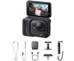 Cámara Digital Deportiva Insta360 GO Ultra Pack Creador/ 4K/ Ángulo de visión 360º/ Negra Cámara Digital Deportiva Insta360 GO Ultra Pack Creador/ 4K/ Ángulo de visión 360º/ Negra