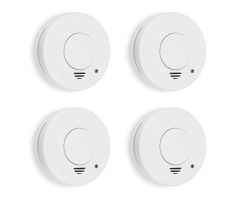 Detector de Humo Smartwares 10.100.41/ 4 Unidades Detector de Humo Smartwares 10.100.41/ 4 Unidades