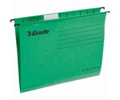 ESSELTE CARPETA COLGANTE CLASSIC 210GR LOMO V ACCESO SUPERIOR A4 VERDE ESSELTE CARPETA COLGANTE CLASSIC 210GR LOMO V ACCESO SUPERIOR A4 VERDE