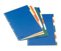 ESSELTE SEPARADORES 5 POSICIONES A4 PP COLORES CON CARÁTULA ÍNDICE CARTÓN BLANCO / NEGRO ESSELTE SEPARADORES 5 POSICIONES A4 PP COLORES CON CARÁTULA ÍNDICE CARTÓN BLANCO / NEGRO