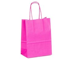 FAMA BOLSA DE ASA RETORCIDA 125GR 15X8X21CM PAPEL MAGENTA FAMA BOLSA DE ASA RETORCIDA 125GR 15X8X21CM PAPEL MAGENTA