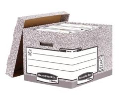 FELLOWES CONTENEDOR DE ARCHIVOS GRIS CON TAPA FELLOWES CONTENEDOR DE ARCHIVOS GRIS CON TAPA