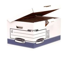 FELLOWES MAXI CONTENEDOR DE ARCHIVOS CON TAPA FIJA SYSTEM AZUL FELLOWES MAXI CONTENEDOR DE ARCHIVOS CON TAPA FIJA SYSTEM AZUL