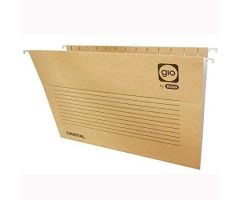 GIO CARPETA COLGANTE VISOR SUPERIOR CRISTAL KRAFT BICOLOR CARTULINA A4 CON ETIQUETAS -25U- GIO CARPETA COLGANTE VISOR SUPERIOR CRISTAL KRAFT BICOLOR CARTULINA A4 CON ETIQUETAS -25U-