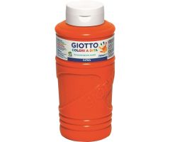 GIOTTO PINTURA DE DEDOS DE 750 ML COLOR NARANJA GIOTTO PINTURA DE DEDOS DE 750 ML COLOR NARANJA