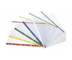GRAFOPLAS FUNDAS MULTITALADRO 16 POLIPROPILENO TRANSPARENTES LOMO REFORZADO INDICADOR COLOR FOLIO BOLSA -25U- GRAFOPLAS FUNDAS MULTITALADRO 16 POLIPROPILENO TRANSPARENTES LOMO REFORZADO INDICADOR COLOR FOLIO BOLSA -25U-
