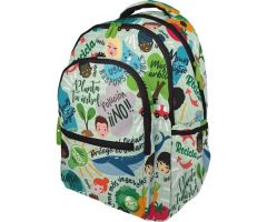GRAFOPLÁS MOCHILA ROMMY REVOLUTION GREEN 3 COMPARTIMENTOS C/CANDADO ADAPTABLE A CARRITO GRAFOPLÁS MOCHILA ROMMY REVOLUTION GREEN 3 COMPARTIMENTOS C/CANDADO ADAPTABLE A CARRITO