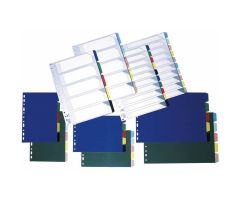 GRAFOPLÁS SEPARADORES CLÁSICOS 10 POSICIONES FOLIO 16 TALADROS PVC TRANSLÚCIDO SURTIDOS GRAFOPLÁS SEPARADORES CLÁSICOS 10 POSICIONES FOLIO 16 TALADROS PVC TRANSLÚCIDO SURTIDOS