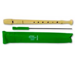 HOHNER FLAUTA PLÁSTICO COLOR MARFIL FUNDA VERDE HOHNER FLAUTA PLÁSTICO COLOR MARFIL FUNDA VERDE