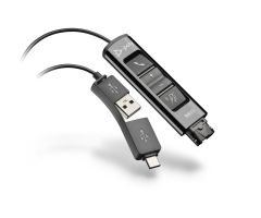 HP POLY ADAPTADOR PARA AURICULARES DA75 QD A PC, PUERTO USB HP POLY ADAPTADOR PARA AURICULARES DA75 QD A PC, PUERTO USB