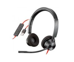 HP POLY AURICULARES BLACKWIRE C3320 DIADEMA ESTÉREO C/ MICRÓFONO CONTROL DE VOLUMEN CABLE USB NEGRO HP POLY AURICULARES BLACKWIRE C3320 DIADEMA ESTÉREO C/ MICRÓFONO CONTROL DE VOLUMEN CABLE USB NEGRO