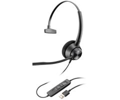 HP POLY AURICULARES ENCOREPRO EP310 DIADEMA MONOAURAL C/ MICRÓFONO CONTROL DE VOLUMEN CABLE USB-A NEGRO HP POLY AURICULARES ENCOREPRO EP310 DIADEMA MONOAURAL C/ MICRÓFONO CONTROL DE VOLUMEN CABLE USB-A NEGRO