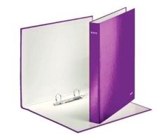 LEITZ CARPETA WOW ANILLAS MIXTAS 2X25 MM A4+ CARTÓN FORRADO PLASTIFICADO PÚRPURA LEITZ CARPETA WOW ANILLAS MIXTAS 2X25 MM A4+ CARTÓN FORRADO PLASTIFICADO PÚRPURA
