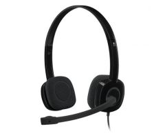 LOGITECH AURICULARES MICRÓFONO C/ CABLE JACK 3.5MM H151 NEGRO LOGITECH AURICULARES MICRÓFONO C/ CABLE JACK 3.5MM H151 NEGRO