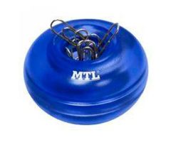 MTL PORTACLIPS IMANTADO REDONDO AZUL TRASNLÚCIDO MTL PORTACLIPS IMANTADO REDONDO AZUL TRASNLÚCIDO