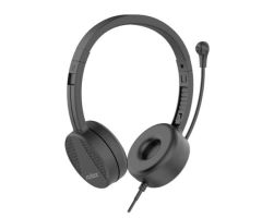 NILOX AURICULARES MICRÓFONO BIAURAL ESTEREO C/ CABLE USB NEGRO NILOX AURICULARES MICRÓFONO BIAURAL ESTEREO C/ CABLE USB NEGRO