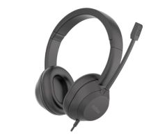NILOX AURICULARES MICRÓFONO BIAURAL ESTEREO C/ CABLE USB NEGRO NILOX AURICULARES MICRÓFONO BIAURAL ESTEREO C/ CABLE USB NEGRO