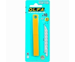 OLFA REPUESTO CUTTER 9MM / CUCHILLA FRACTURABLE 10 CUCHILLAS OLFA REPUESTO CUTTER 9MM / CUCHILLA FRACTURABLE 10 CUCHILLAS