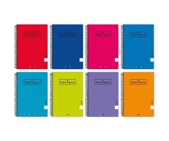PAPYRUS CUADERNO TAPA BLANDA 01-UNICLASIC 80H 90GR FOLIO CUADRÍCULA 4MM COLORES SURTIDOS PAPYRUS CUADERNO TAPA BLANDA 01-UNICLASIC 80H 90GR FOLIO CUADRÍCULA 4MM COLORES SURTIDOS