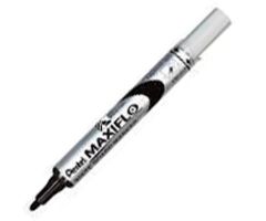 PENTEL MARCADOR PIZARRA BLANCA MAXIFLO MWL-5S NEGRO CAJA 12 UD PENTEL MARCADOR PIZARRA BLANCA MAXIFLO MWL-5S NEGRO CAJA 12 UD