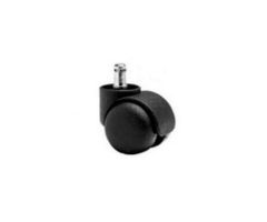 PIQUERAS Y CRESPO KIT DE 5 RUEDAS NORMALES PARA SILLA PERNO 11MM NEGRO PIQUERAS Y CRESPO KIT DE 5 RUEDAS NORMALES PARA SILLA PERNO 11MM NEGRO