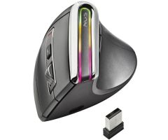 Ratón Vertical Inalámbrico por Bluetooth NGS Evo Karma/ Batería recargable/ Hasta 3200 DPI Ratón Vertical Inalámbrico por Bluetooth NGS Evo Karma/ Batería recargable/ Hasta 3200 DPI