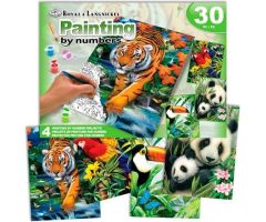 ROYAL LANGNICKEL PINTAR POR NÚMEROS JUEGO DE CAJAS DE LA JUNGLA ROYAL LANGNICKEL PINTAR POR NÚMEROS JUEGO DE CAJAS DE LA JUNGLA