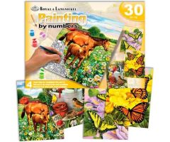 ROYAL LANGNICKEL PINTAR POR NÚMEROS JUEGO DE CUADROS DE CAMPOS ROYAL LANGNICKEL PINTAR POR NÚMEROS JUEGO DE CUADROS DE CAMPOS