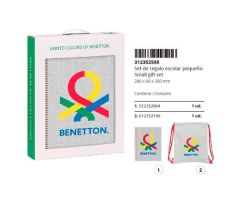 SAFTA SET DE REGALO PEQUEÑO BENETTON POP SAFTA SET DE REGALO PEQUEÑO BENETTON POP