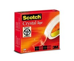 SCOTCH MAGIC CINTA SUPERTRANSPARENTE CRYSTAL 600 19X66 CAJA INDIVIDUAL (7100027400, SISTITUYE 600/196N) SCOTCH MAGIC CINTA SUPERTRANSPARENTE CRYSTAL 600 19X66 CAJA INDIVIDUAL (7100027400, SISTITUYE 600/196N)